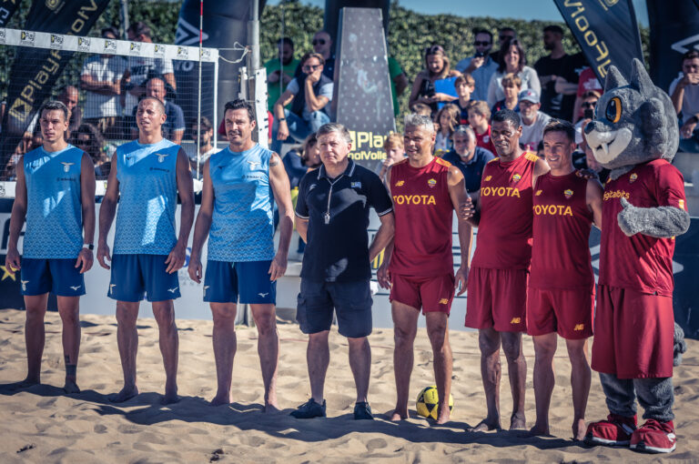 Derby Roma-Lazio Playfootvolley
2022: Presenti Max Tonetto, Aldair, Massino Oddo, Cesar Rodrigues, Alain Faccini , Federico Iacopucci